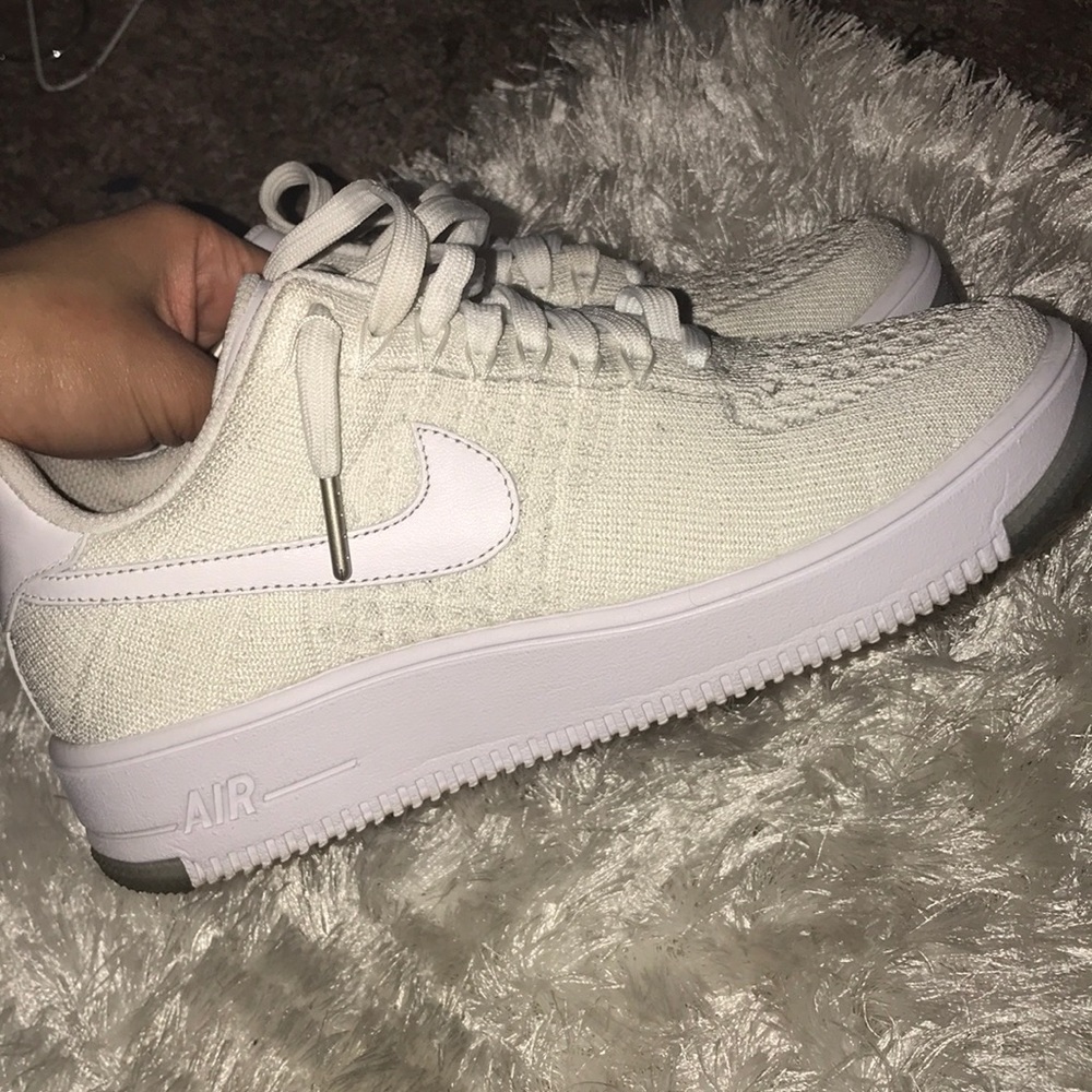 Fly knit air force ones